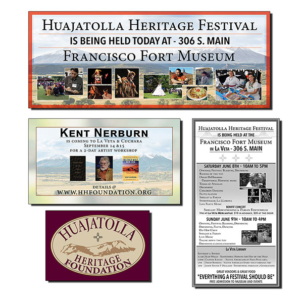 Event Banner theater ad newspaper ad and signage