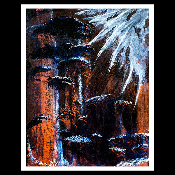 Painting - Copper Forest