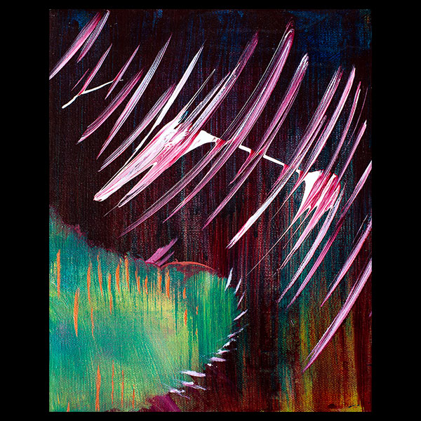 Painting - Frequency Pool