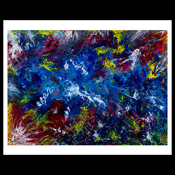 Painting - Garden Pool