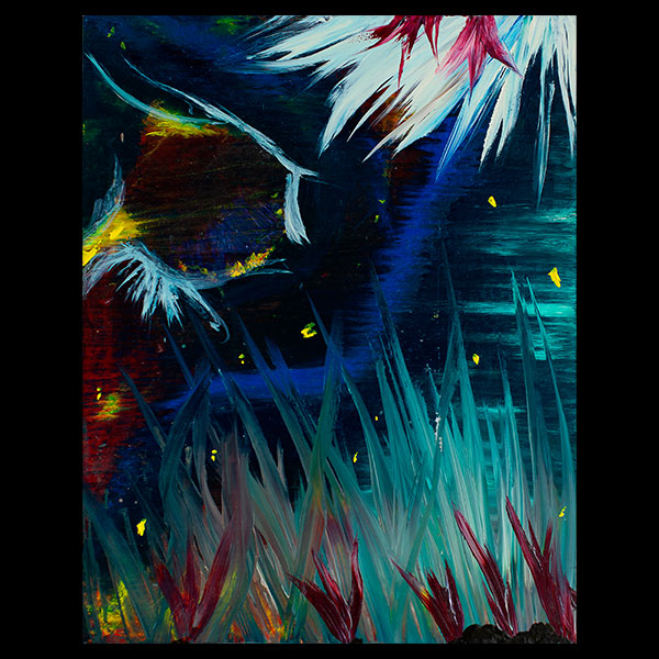 Painting - Owl Nebula